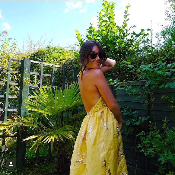 ZARA LIMITED EDITION Gold Embroidered Dress - Picture 3 of 10